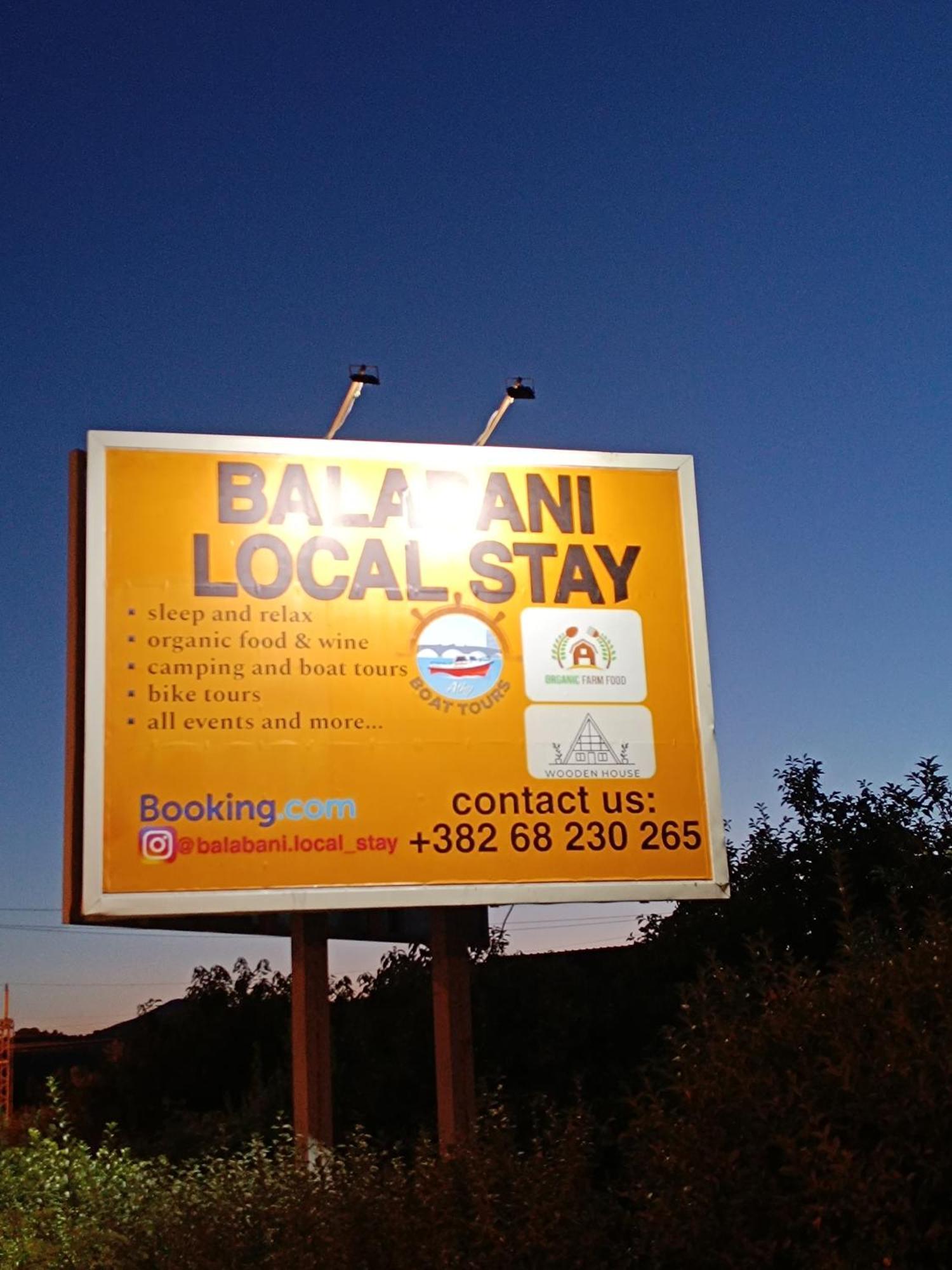Balabani Local Stay Golubovci Exteriér fotografie